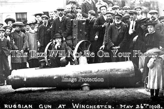 HA 1384 - The Russian Gun At Winchester, Hampshire 1908