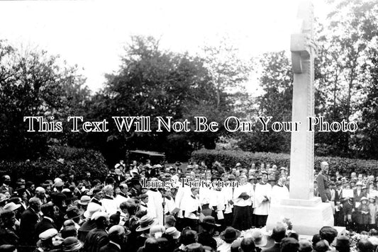 HA 1392 - Unveiling Of War Memorial, Crookham, Hampshire c1920