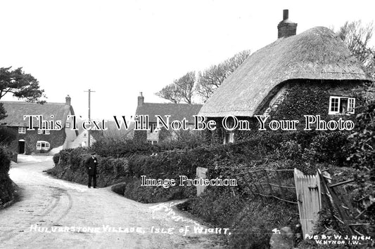 HA 1460 - Hulverstone Village, Isle Of Wight, Hampshire c1928