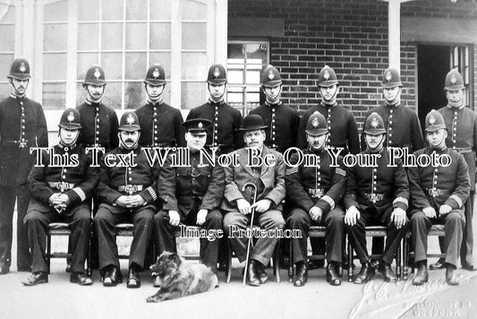 HA 147 - Police Officers & Dog, South Street Police Station, Gosport, Hampshire