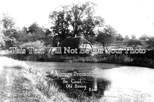 HA 1474 - The Canal, Old Basing, Hampshire c1915