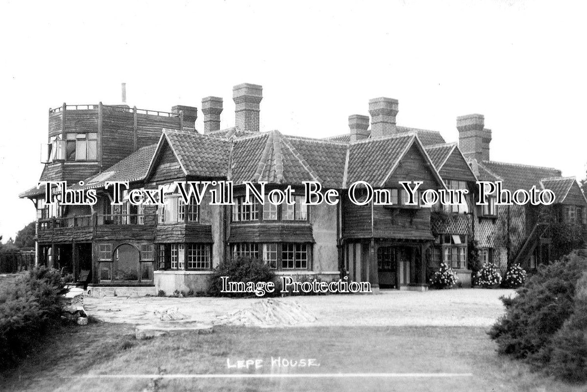 HA 1492 - Lepe House, Exbury, Hampshire c1932