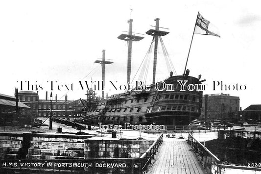 HA 1500 - HMS Victory In Portsmouth Dockyard, Hampshire