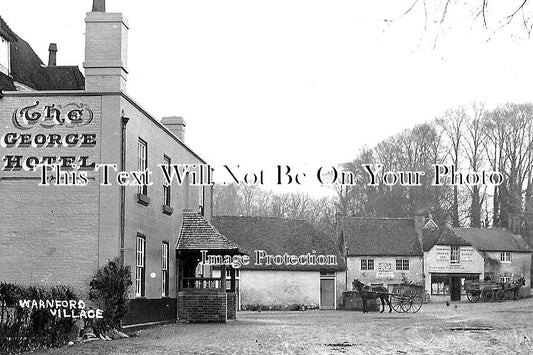 HA 1516 - George Hotel, Warnford, Hampshire c1905