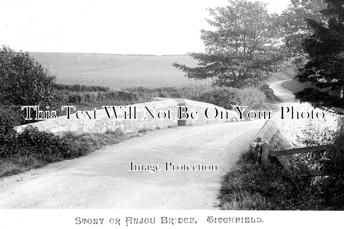 HA 1556 - Stony Or Anjou Bridge, Titchfield, Hampshire