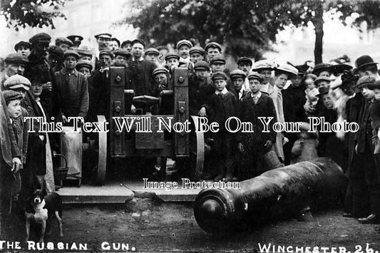 HA 157 - Russian Gun, Winchester Riot, Hampshire 1908