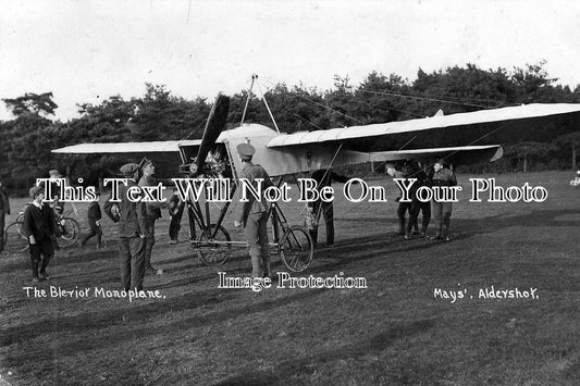 HA 158 - The Bleriot Monoplane, Farnborough, Hampshire 1912