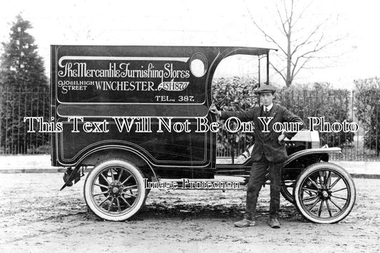 HA 1601 - Mercantile Furnishing Stores Delivery Van, Winchester, Hampshire