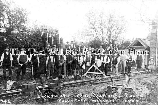 HA 1633 - Locks Heath Congregational Church, Hampshire c1907