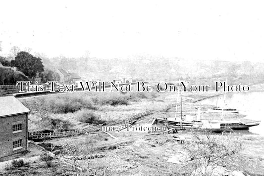 HA 1634 - Bursledon Harbour & Railway Station, Hampshire