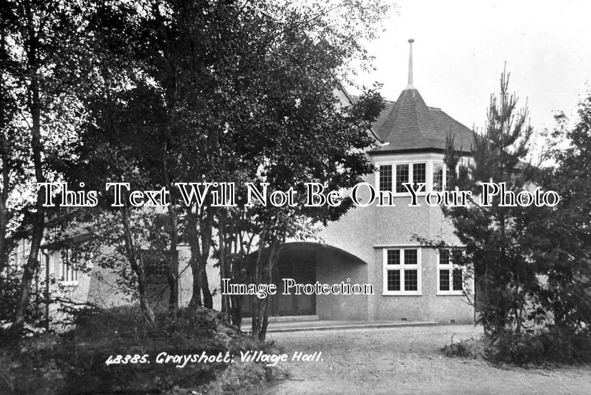 HA 1636 - Grayshott Village Hall, Hampshire