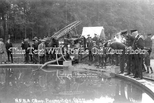 HA 1669 - Fire Brigade Engine NFBA Camp Basingstoke, Hampshire 1922