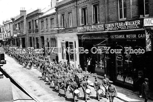 HA 1680 - Military Parade, Jewry Street, Winchester, Hampshire