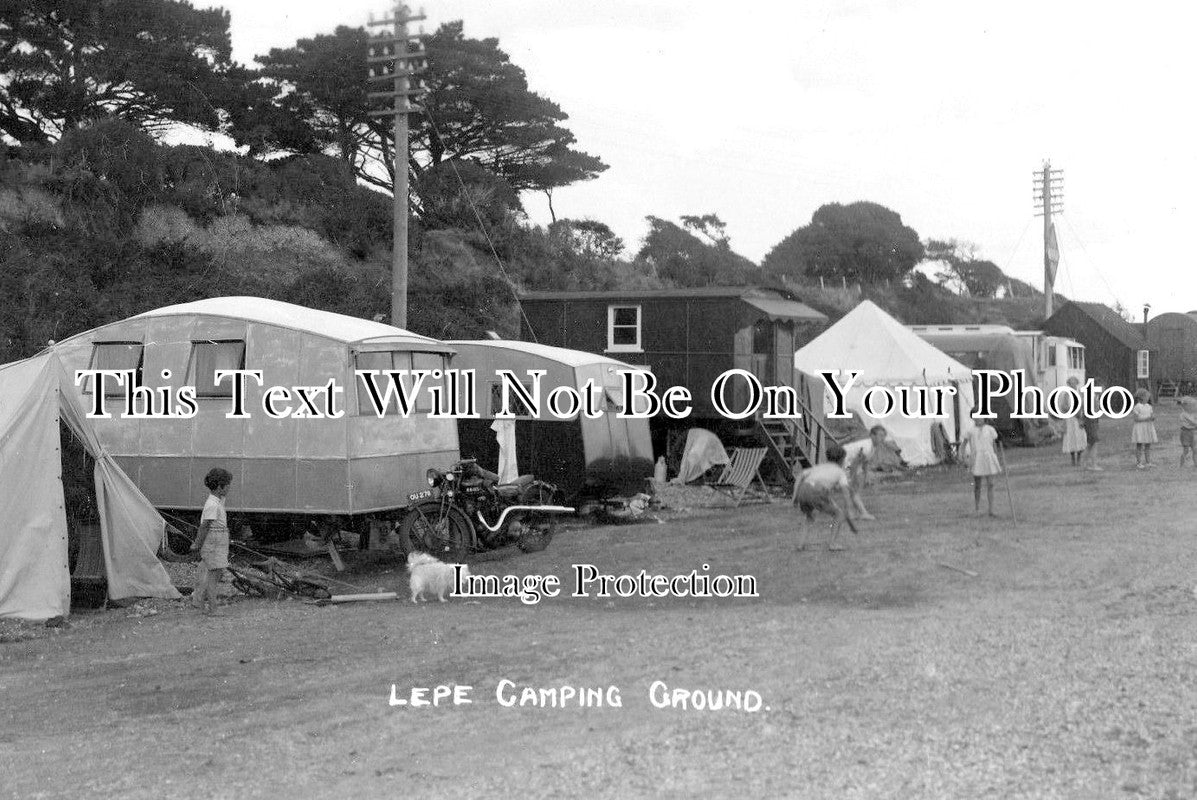 HA 1685 - Lepe Camping Ground, Hampshire c1935