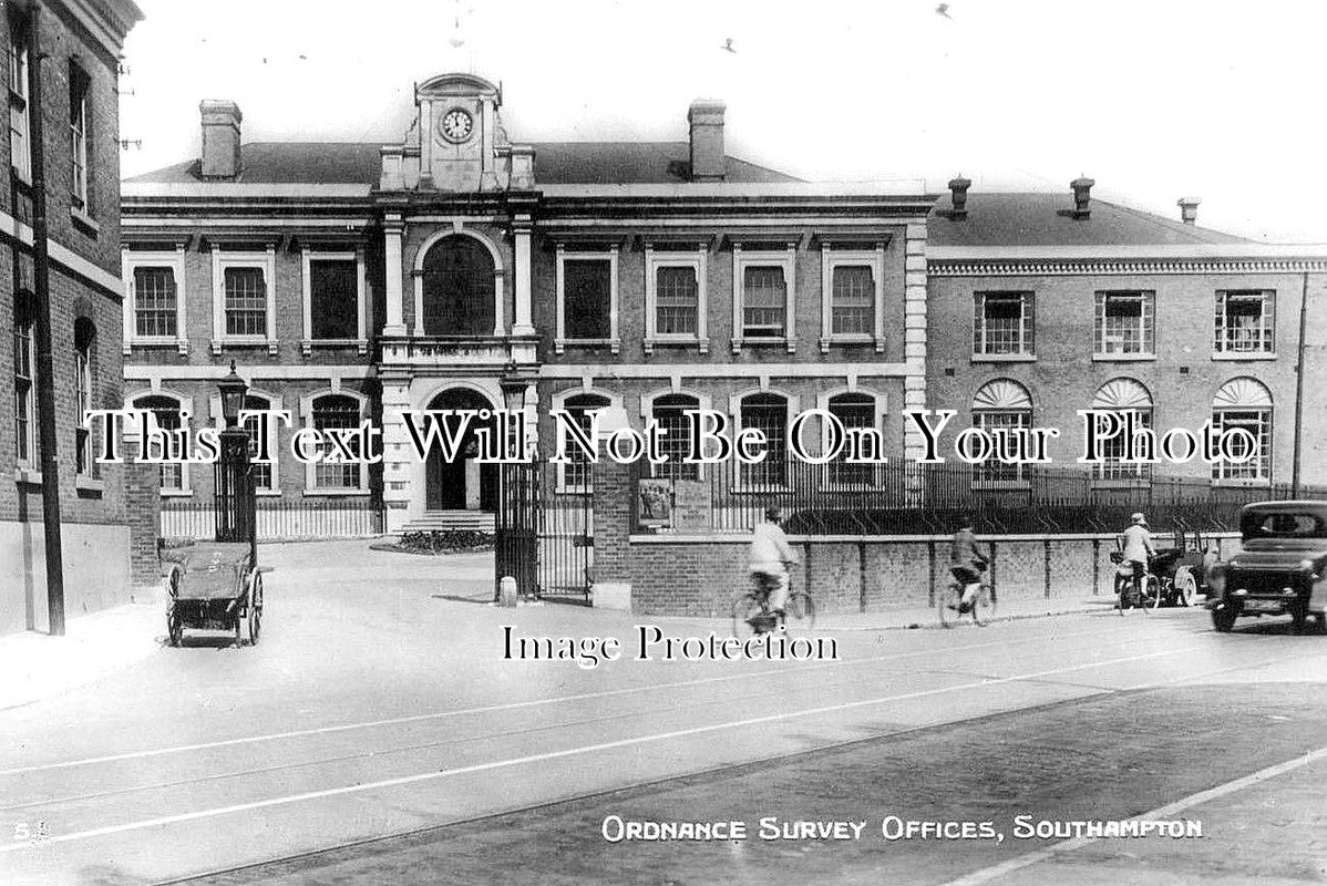 HA 1733 - Ordnance Survey Offices, Southampton, Hampshire c1910