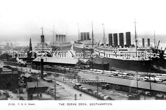 HA 1763 - The Ocean Dock, Southampton, Hampshire