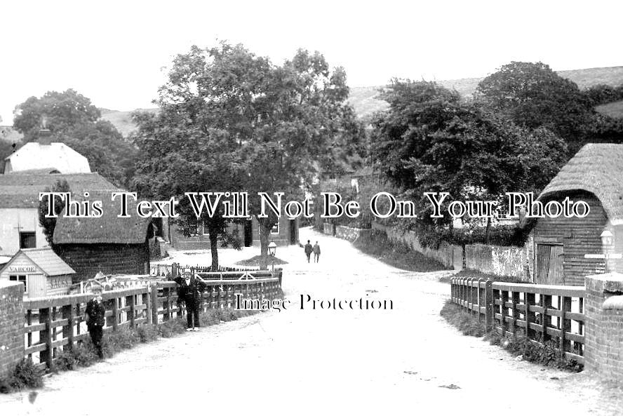 HA 1780 - Stockbridge From The Railway Bridge, Hampshire c1905