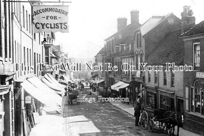 HA 1795 - The High Street, Andover, Hampshire c1906