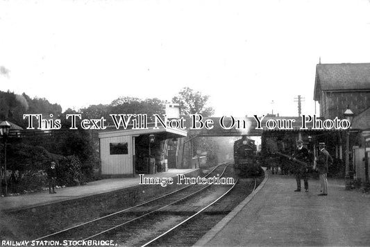 HA 1797 - Stockbridge Railway Station, Hampshire