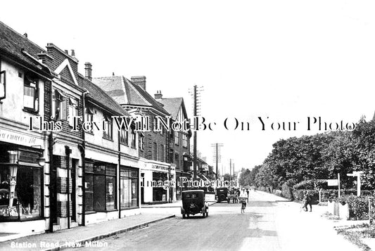 HA 1818 - Station Road, New Milton, Hampshire c1937