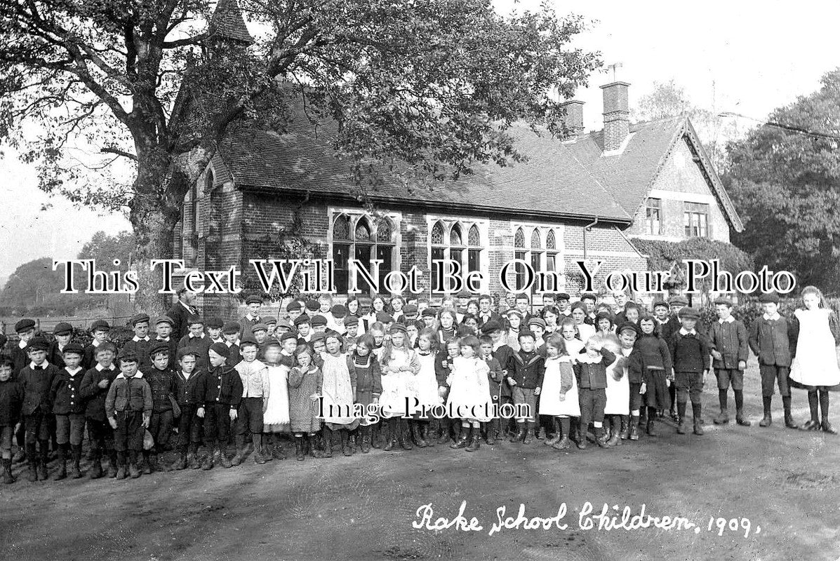 HA 1868 - Rake School & Children, Hampshire 1909 – JB Archive