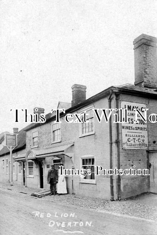 HA 188 - Red Lion, Overton, Hampshire c1920
