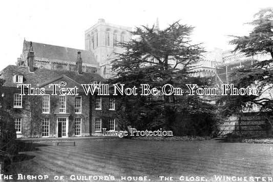 HA 1896 - The Bishop Of Guildfords House, The Close, Winchester, Hampshire c1910