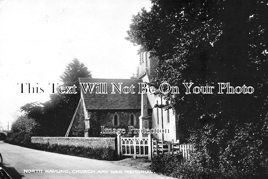 HA 1906 - North Hayling Church & War Memorial, Hampshire