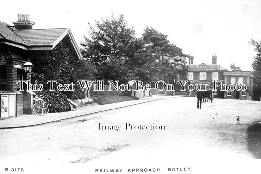 HA 1908 - The Railway Approach, Botley, Hampshire c1910