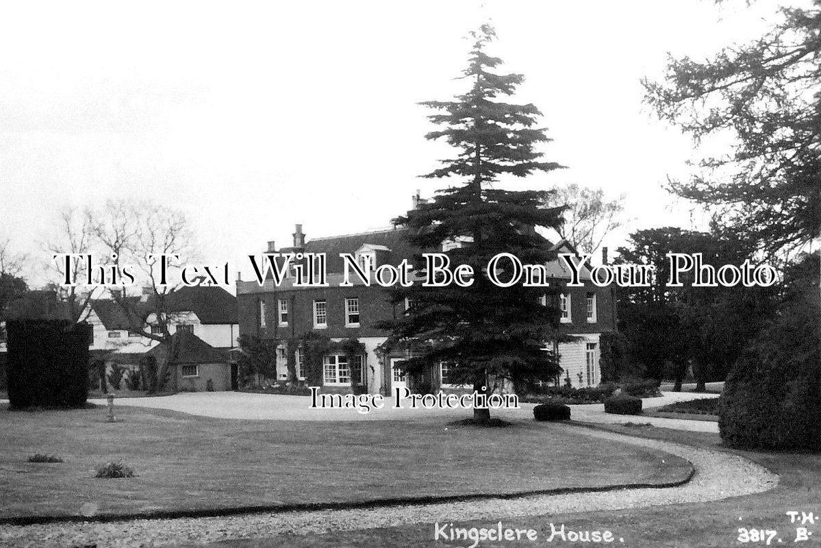 HA 1963 - Kingsclere House, Newbury, Basingstoke, Hampshire