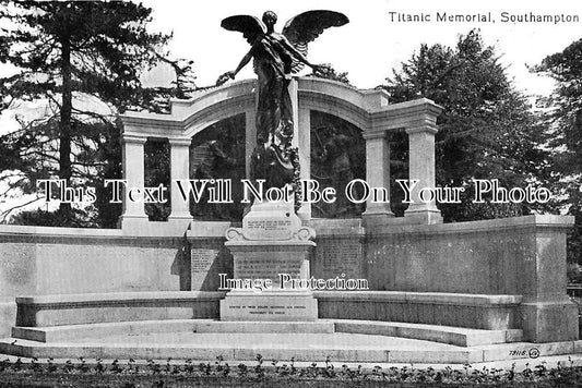 HA 2007 - Titanic Memorial, Southampton, Hampshire 1914