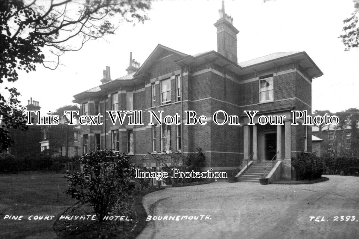 HA 2035 - Pine Court Private Hotel, Bournemouth, Hampshire