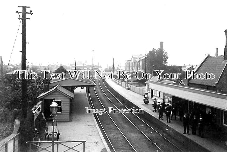 HA 2067 - Totton Railway Station, Hampshire c1906