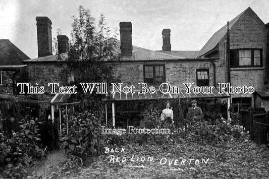 HA 212 - Back Of Red Lion, Overton, Hampshire c1911