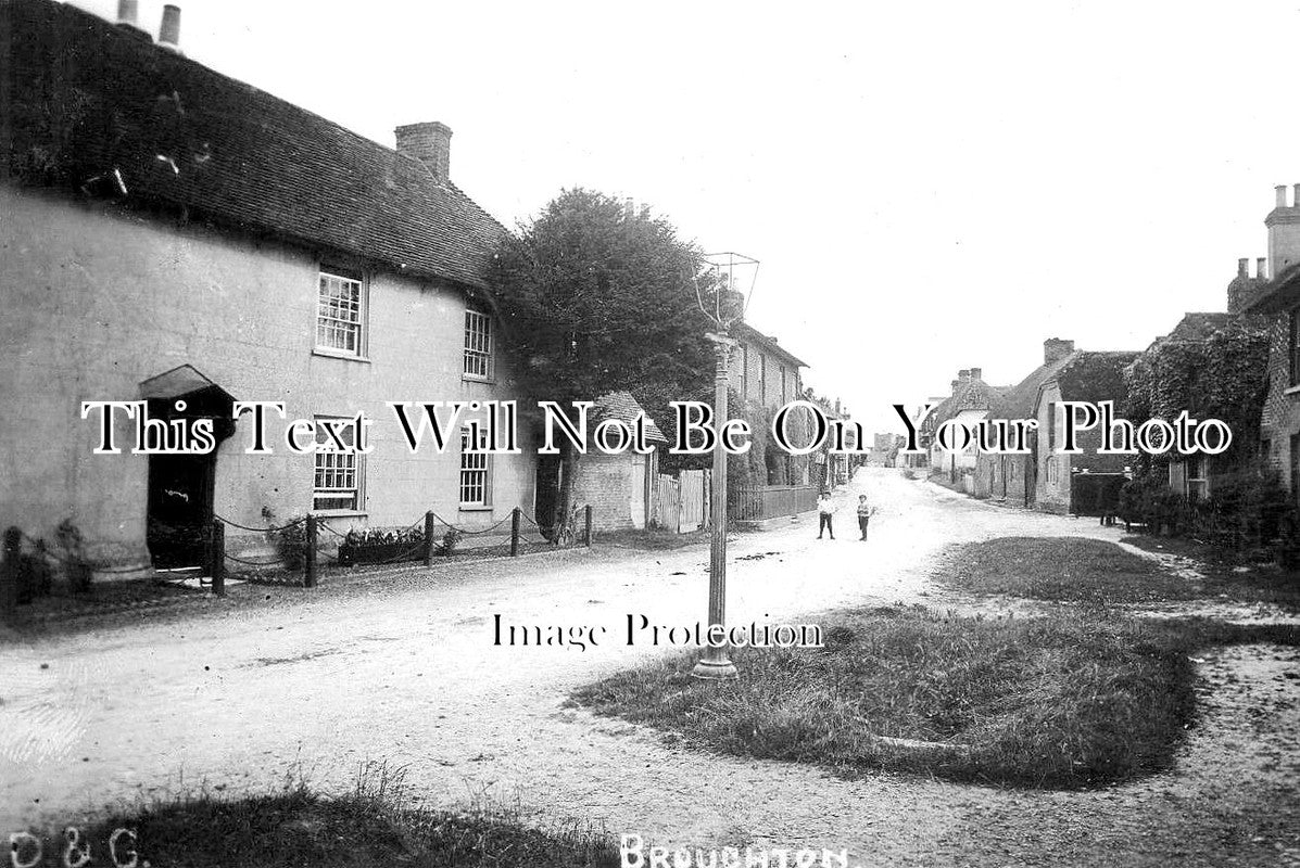 HA 2137 - Broughton, Hampshire c1907