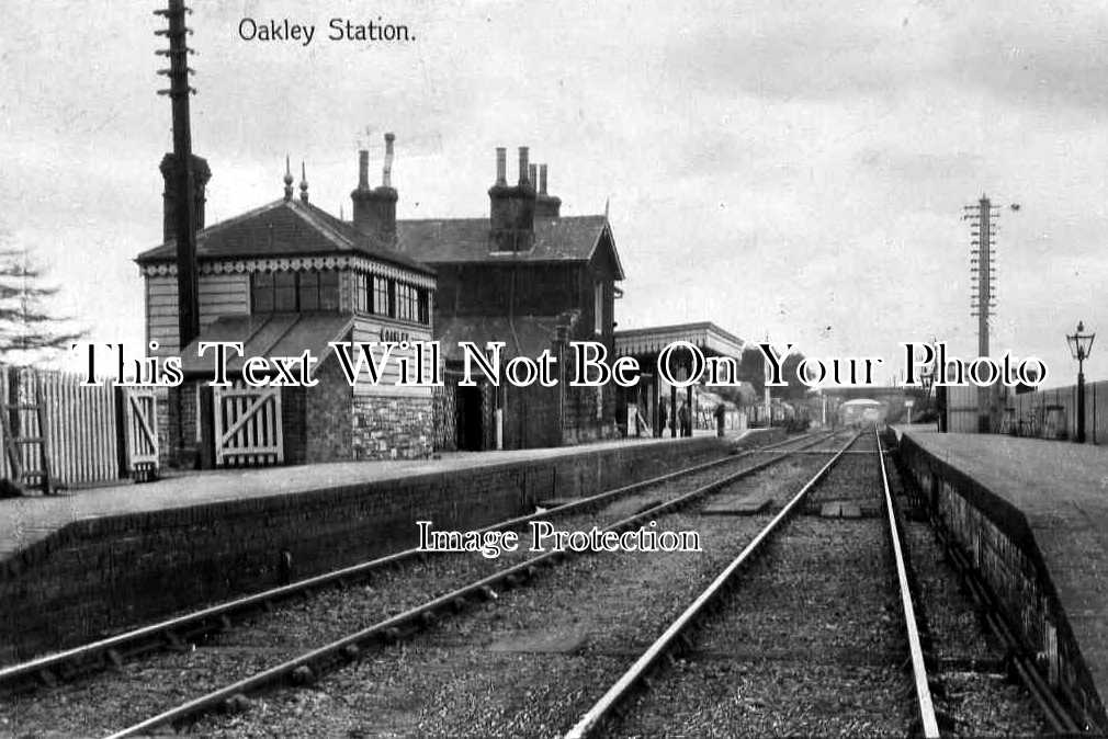 HA 217 - Oakley Railway Station, Hampshire c1913