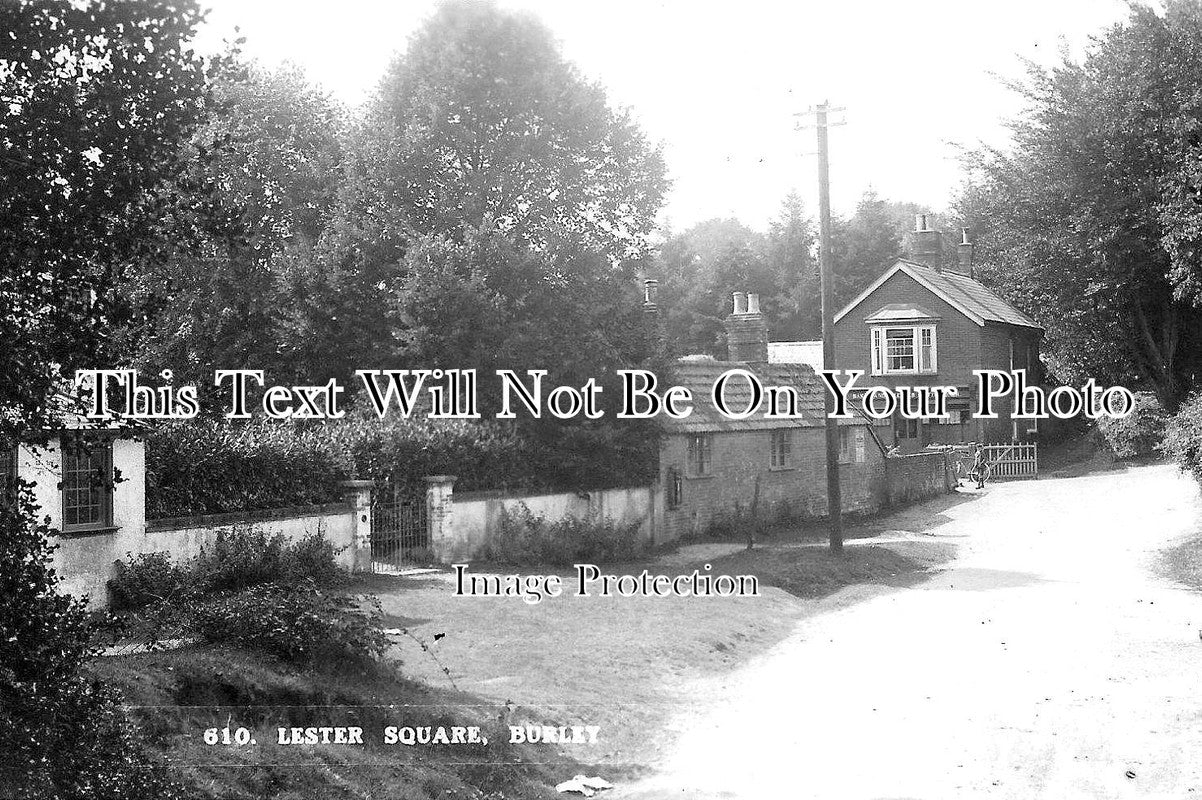 HA 2185 - Lester Square, Burley, Hampshire c1929