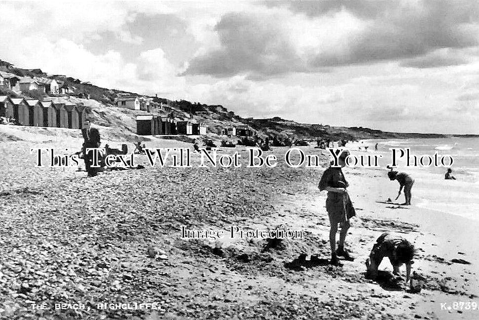 HA 2195 - The Beach, Highcliffe On Sea, Hampshire
