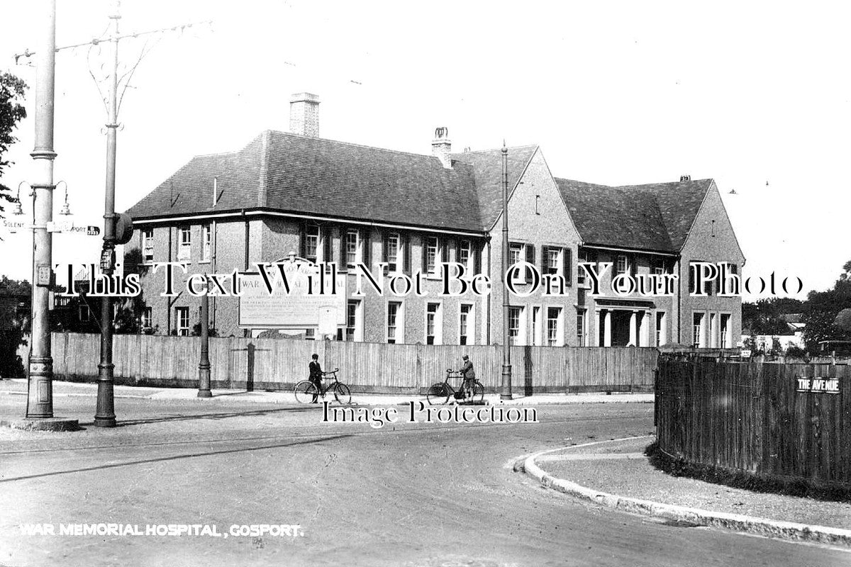 HA 2197 - War Memorial Hospital, Gosport, Hampshire c1927