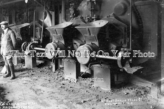 HA 22 - Furnace At Canadian Hospital, Basingstoke, Hampshire WW1