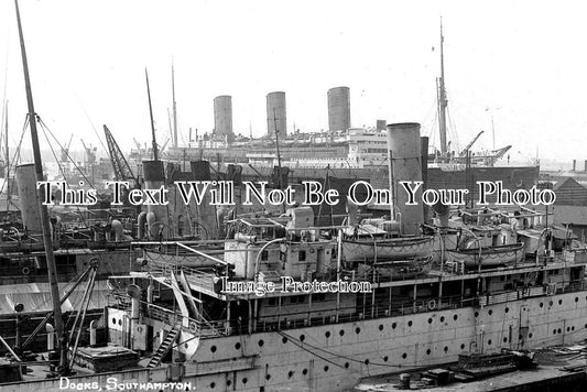 HA 2219 - RMS Berengaria, Southampton Docks, Hampshire
