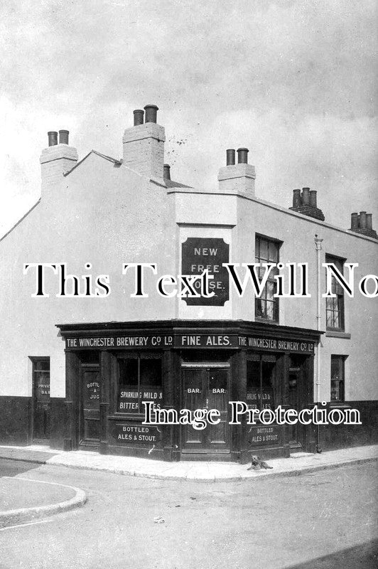 HA 2282 - The New Free House Pub, Peel Street, Northam, Southampton