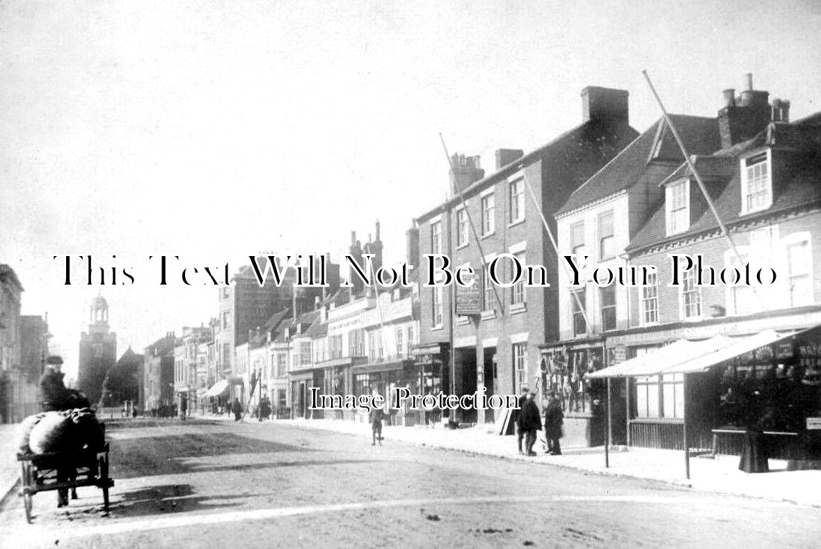 HA 2290 - High Street, Lymington, Hampshire c1904