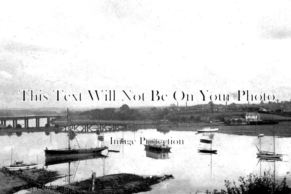 HA 2314 - Bursledon River, Hampshire c1909