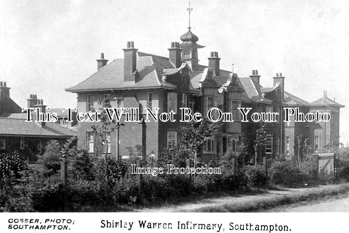 HA 2320 - Shirley Warren Infirmary, Southampton, Hampshire c1907
