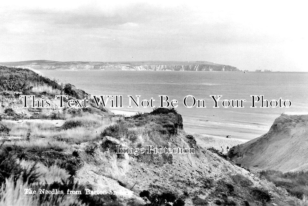 HA 2348 - The Needles From Barton On Sea, Hampshire