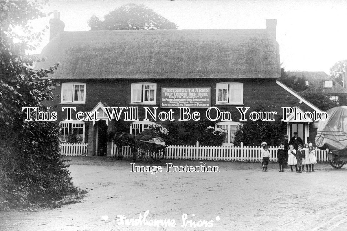 HA 2368 - Portsmouth Arms Pub, Hurstbourne Priors, Hampshire