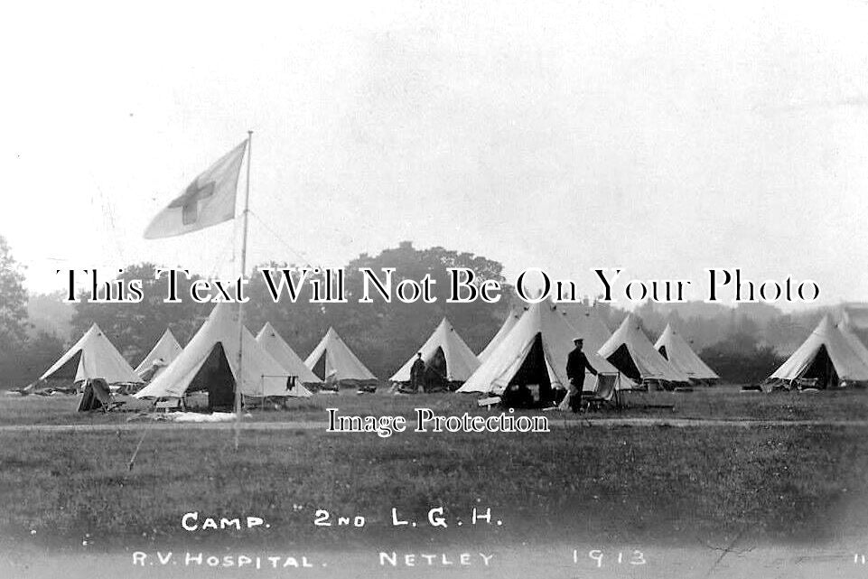 HA 2386 - 2nd LGH, Netley Hospital Camp, Hampshire 1913