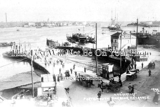 HA 2389 - HMS Mercury, Portsmouth Harbour Entrance, Hampshire