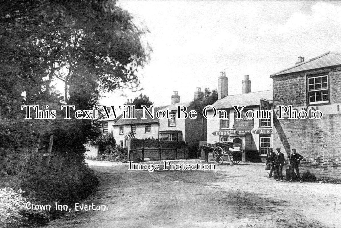 HA 2428 - The Crown Inn Pub, Everton Near Lymington, Hampshire c1913